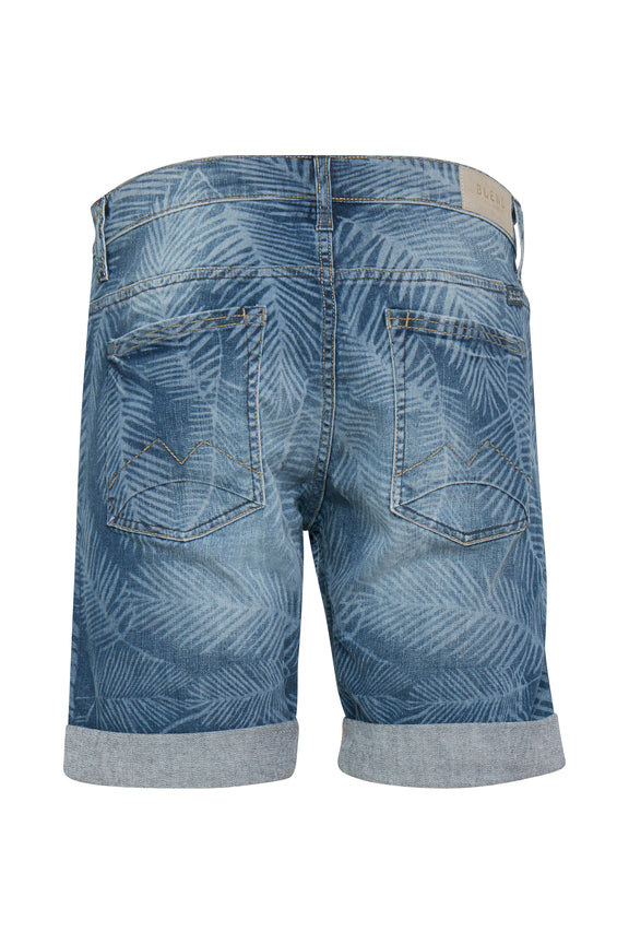 Blend Denim Shorts - Denim Middle Blue