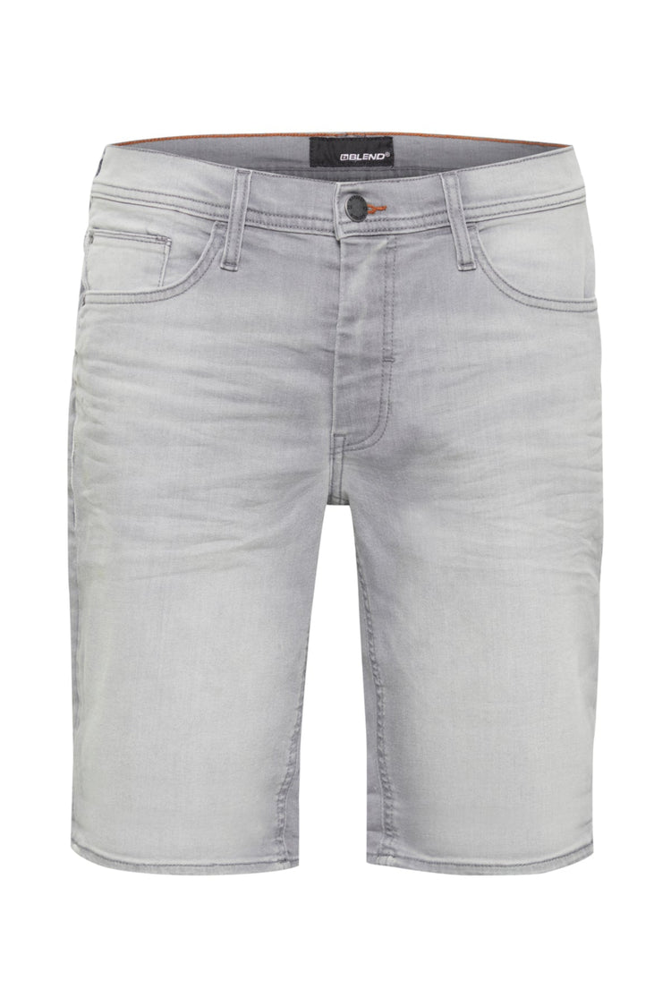 Blend Light Grey Denim Shorts