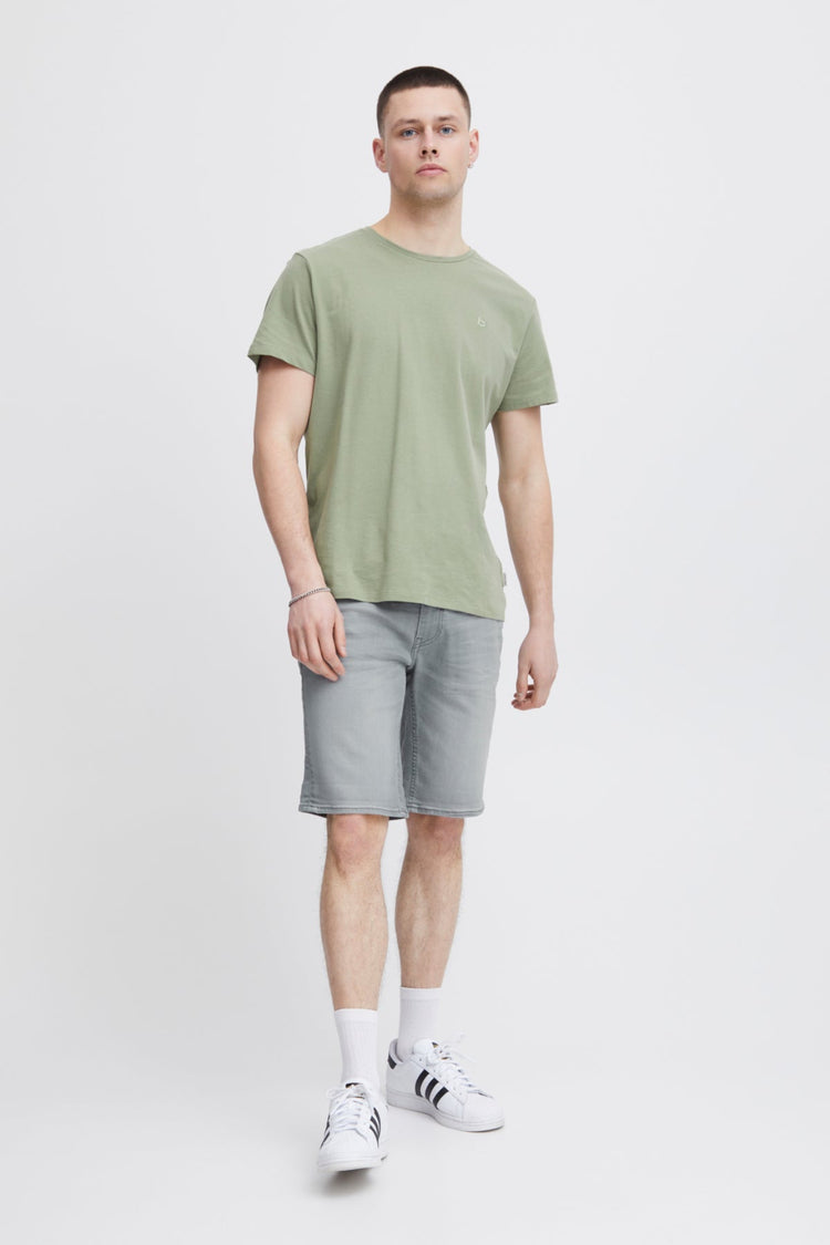 Blend Light Grey Denim Shorts