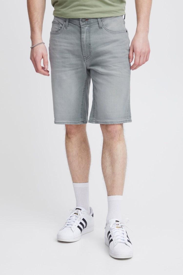 Blend Light Grey Denim Shorts