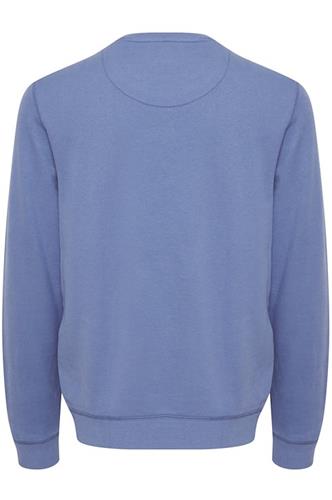 Blend Vintage Print Sweatshirt - Dutch Blue