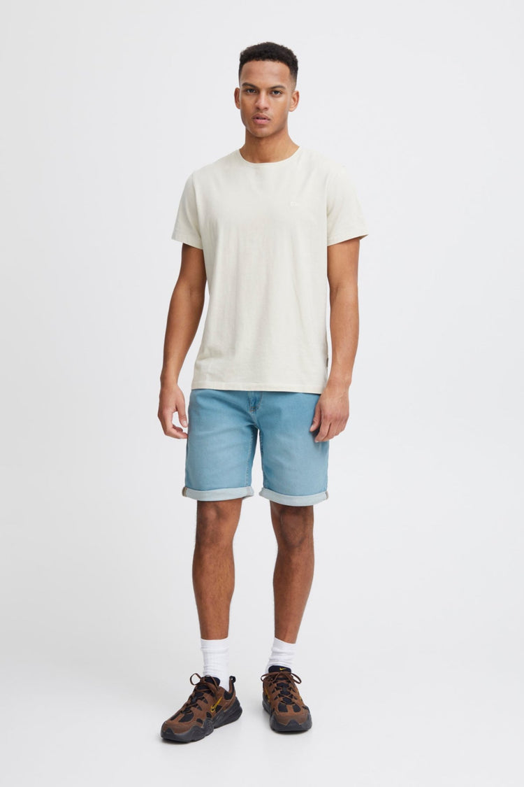 Blend Light Blue Denim Jogg Shorts