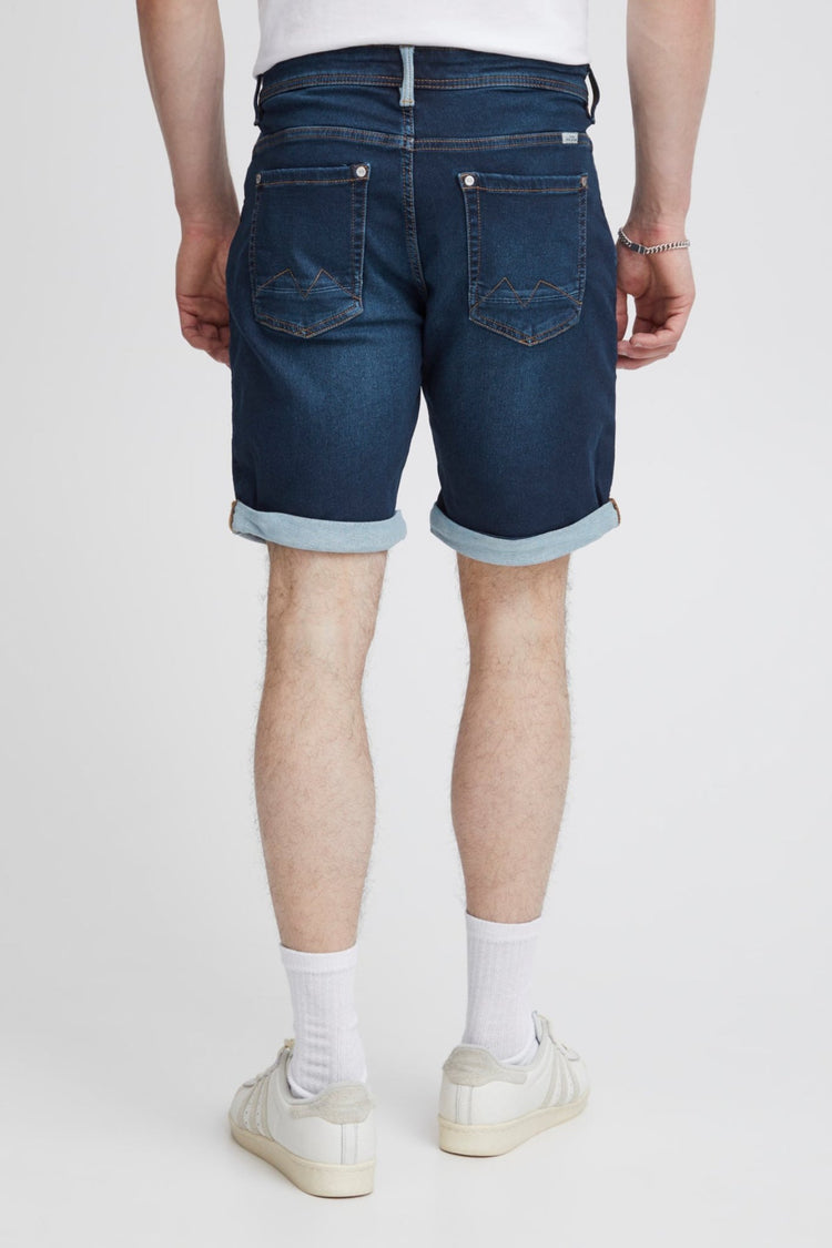 Blend Dark Blue Denim Jogg Shorts