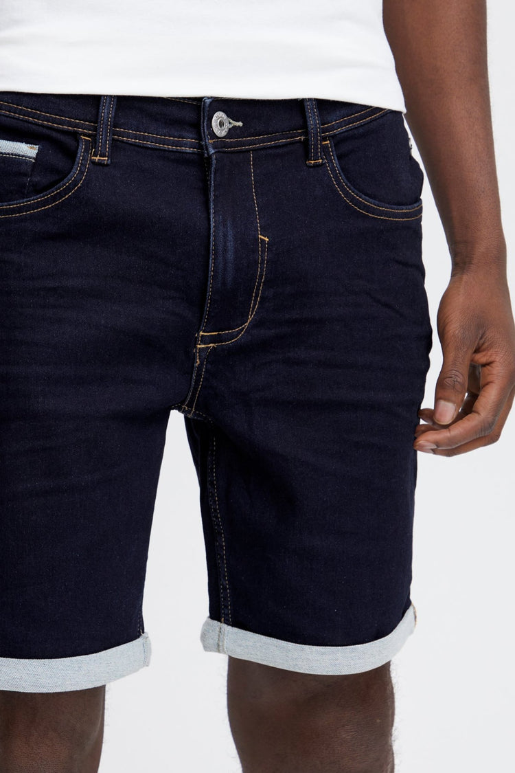 Blend Unwashed Blue Denim Jogg Shorts