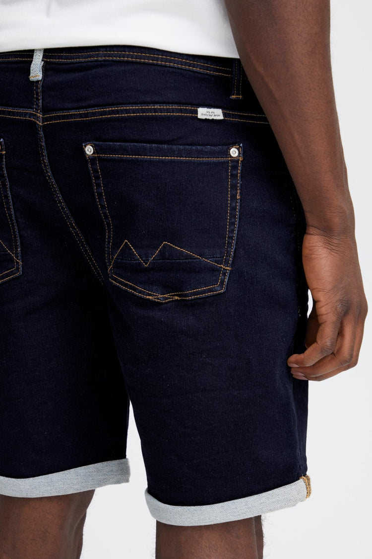 Blend Unwashed Blue Denim Jogg Shorts