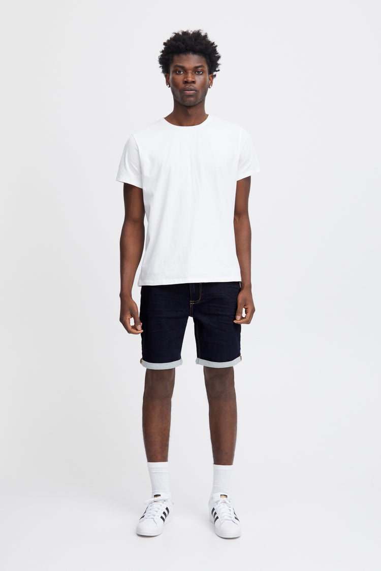 Blend Unwashed Blue Denim Jogg Shorts