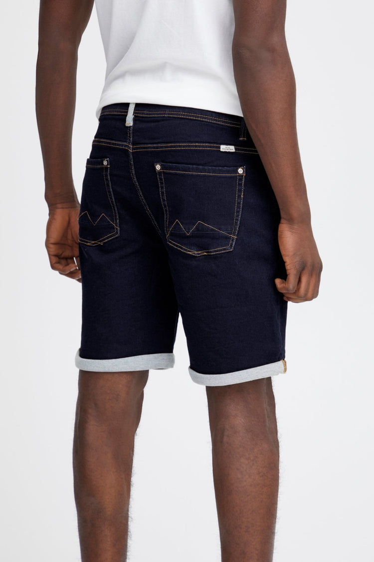 Blend Unwashed Blue Denim Jogg Shorts