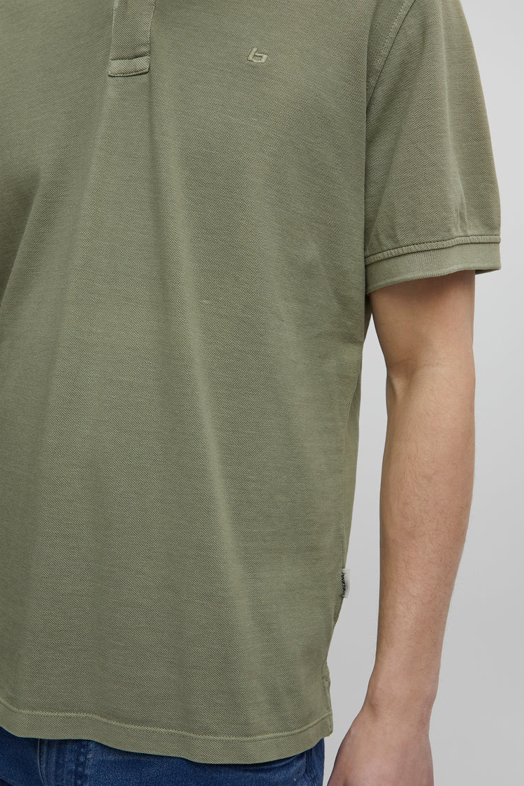 Blend Oil Green Polo Shirt
