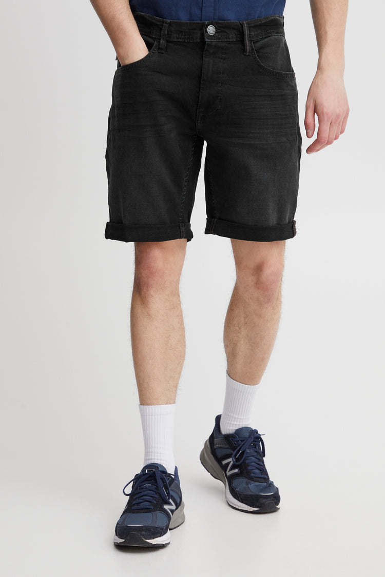 Blend Twister Denim Shorts - Black