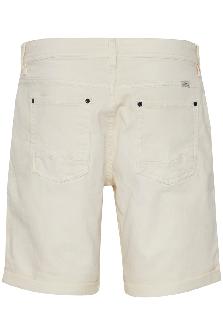 Blend Jogg Denim Cream Shorts