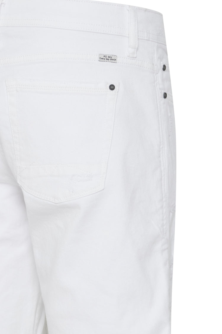 Blend White Denim Shorts