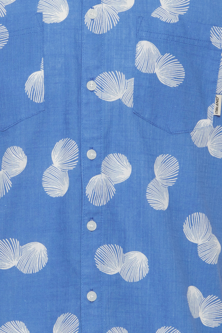 Blend Blue Short Sleeved Shirt