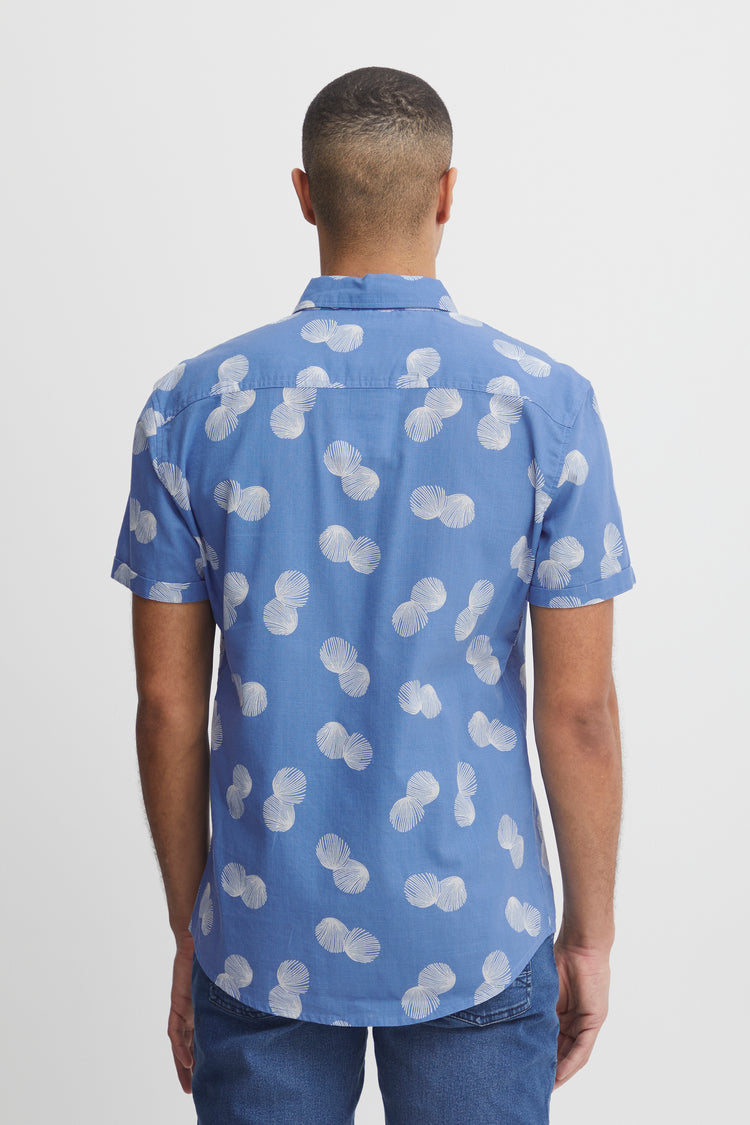 Blend Blue Short Sleeved Shirt