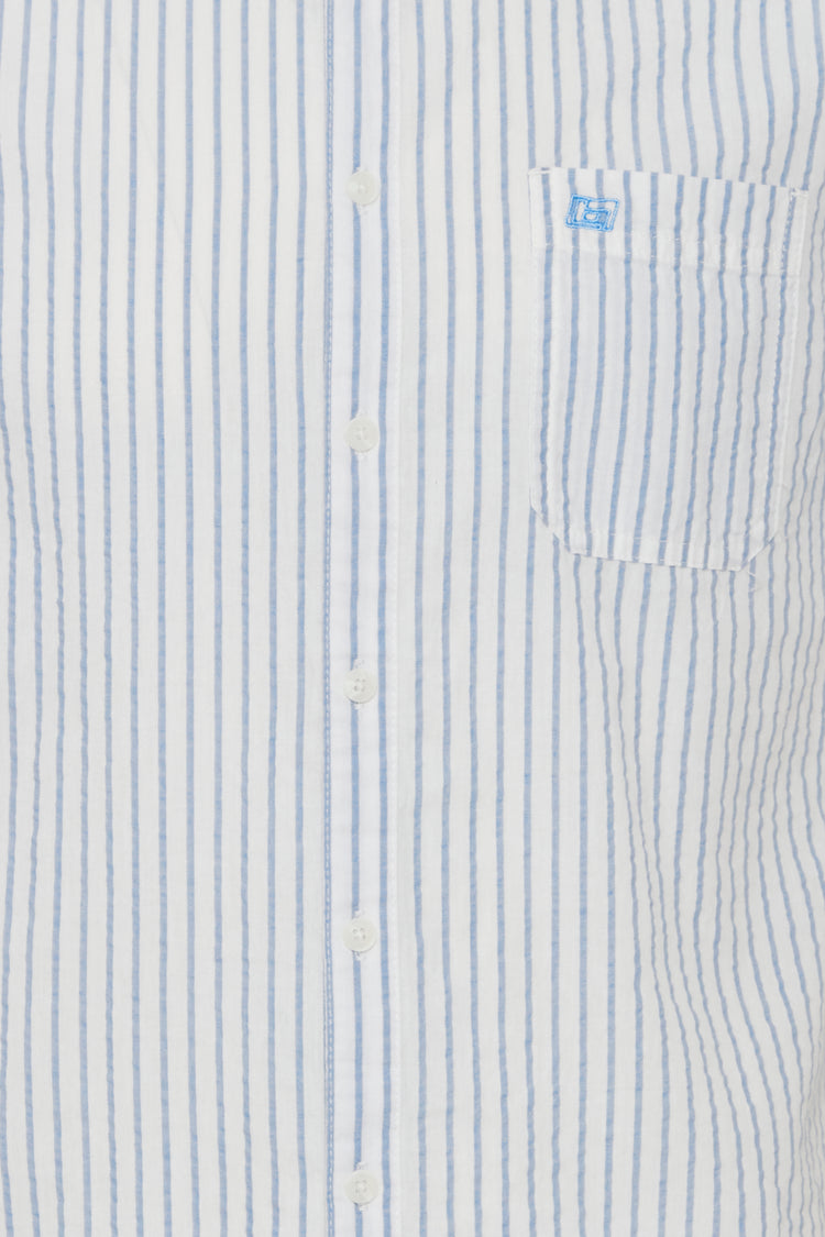 Blend Striped Short Sleeved Shirt