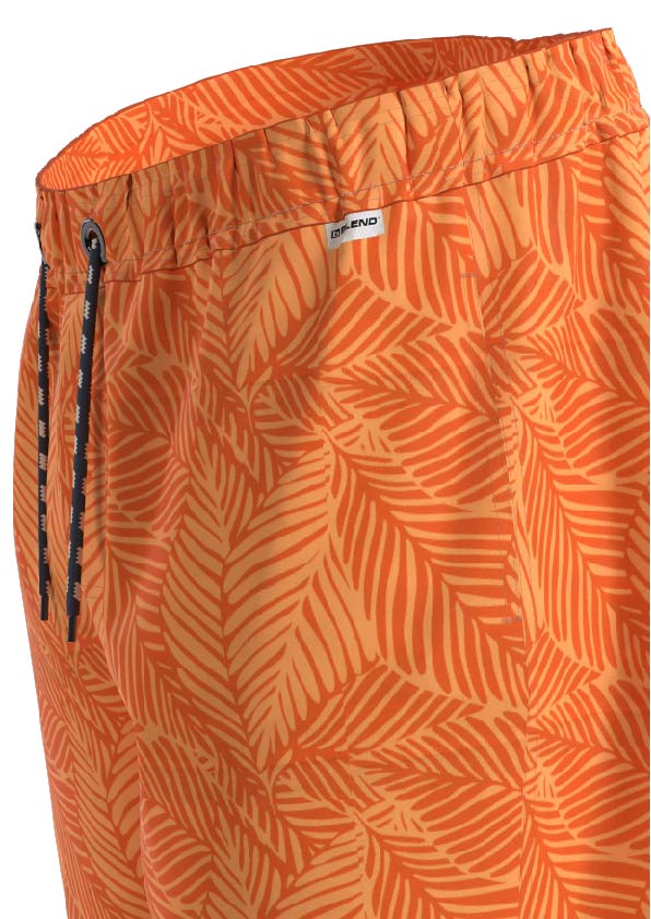 Blend Orange Swim Shorts