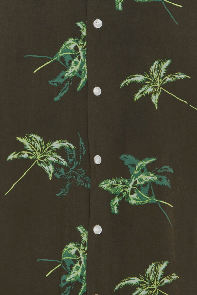Blend Green Tropical Short Sleeved Shirt