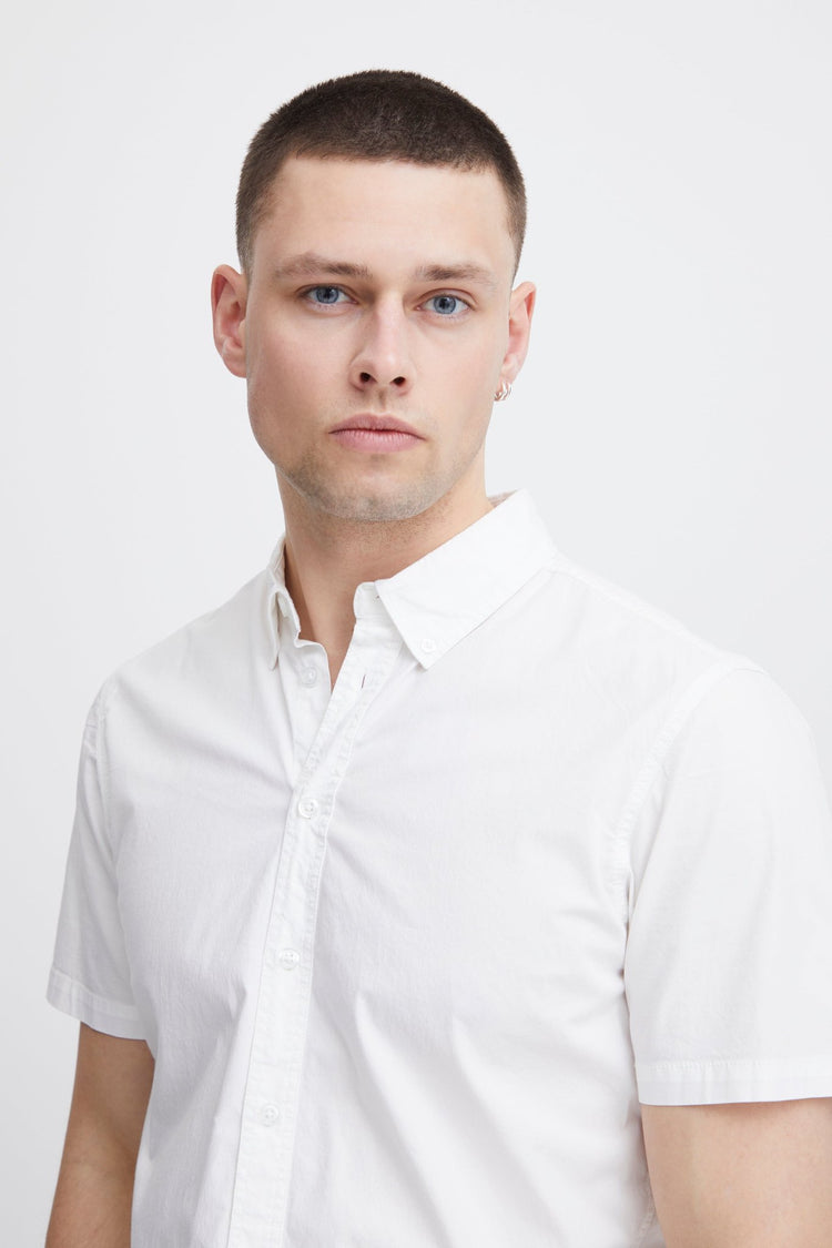 Blend White Short Sleeve Shirt