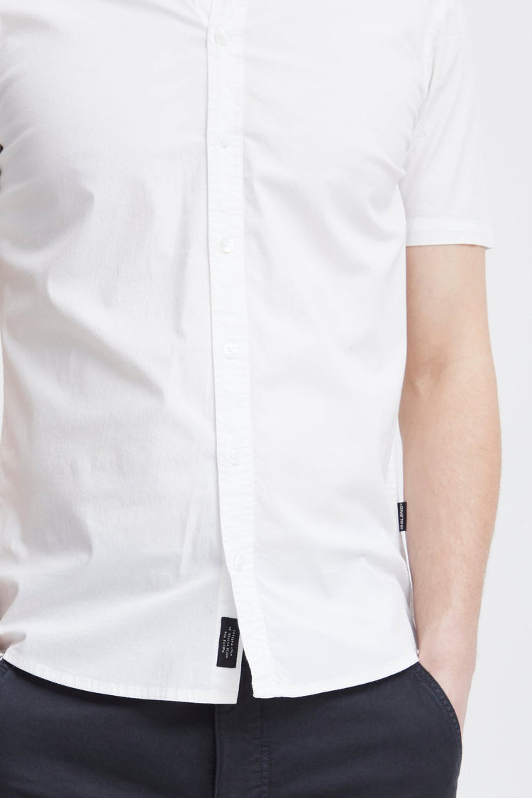 Blend White Short Sleeve Shirt