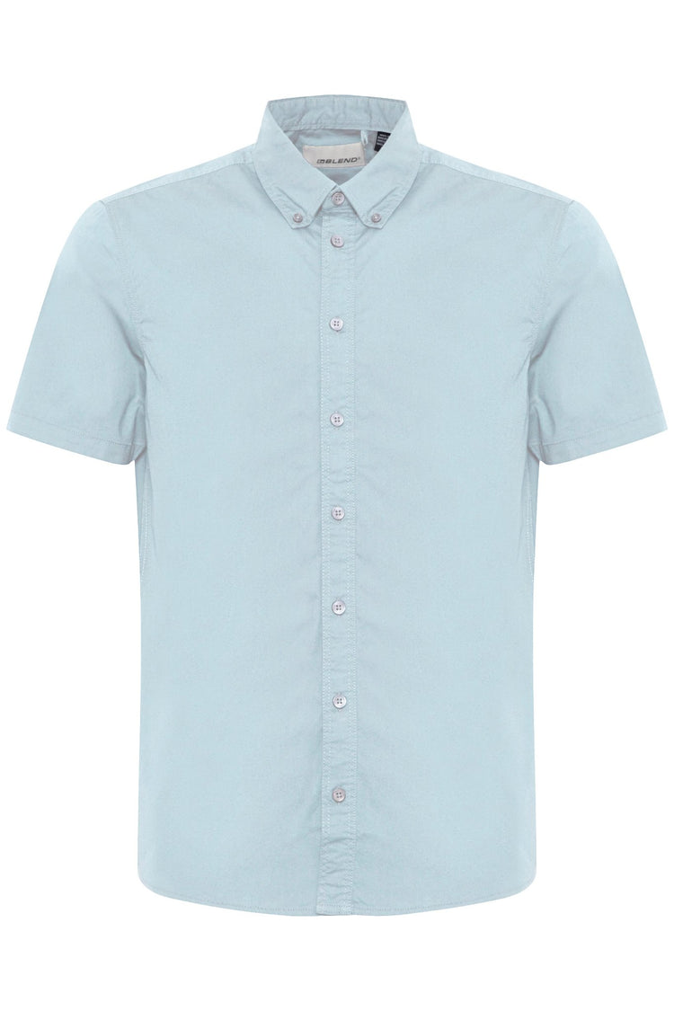Blend Blue Short Sleeve Shirt