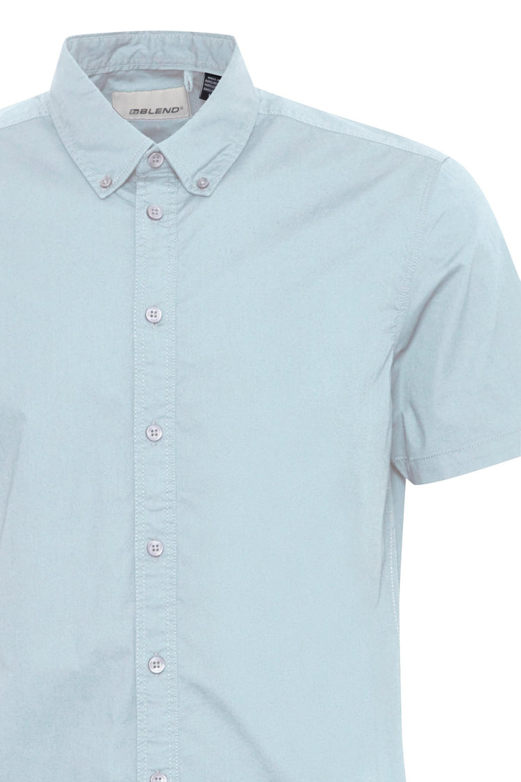 Blend Blue Short Sleeve Shirt