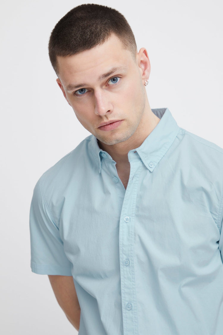 Blend Blue Short Sleeve Shirt
