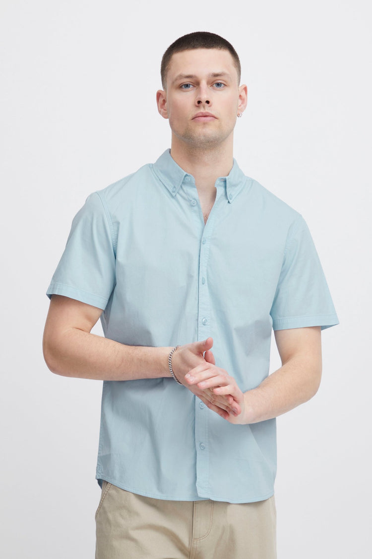 Blend Blue Short Sleeve Shirt
