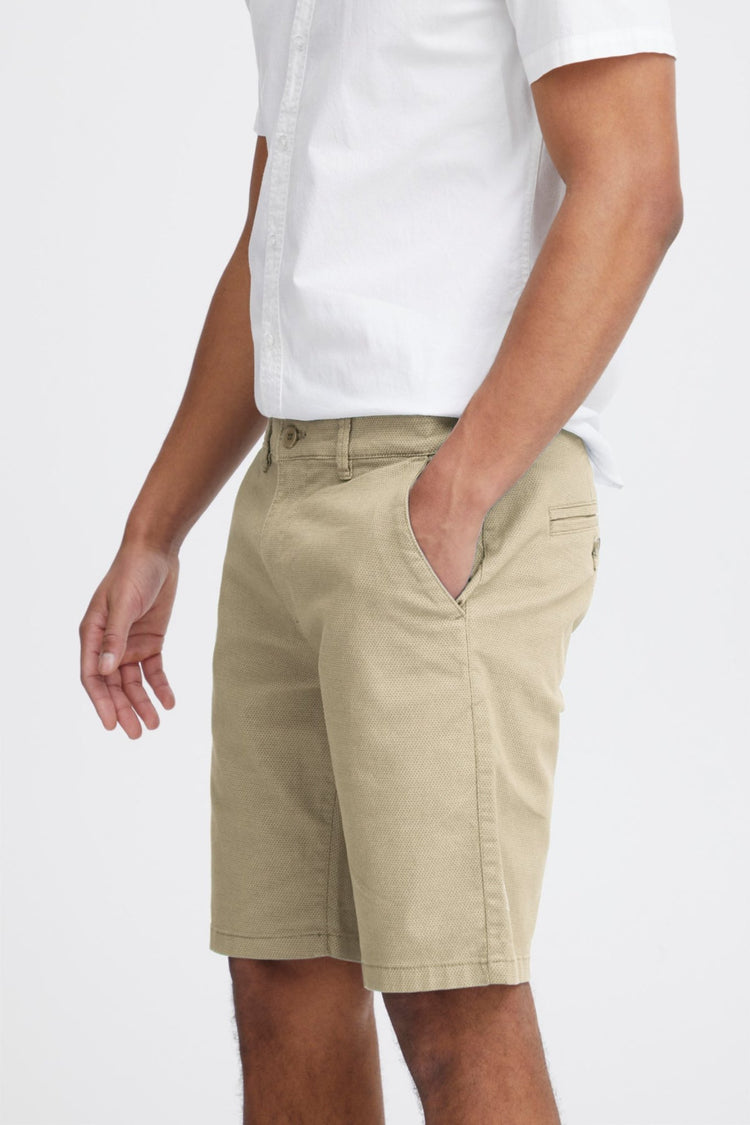 Blend Oyster Gray Woven shorts