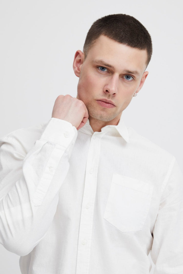 Blend White Pocket Shirt