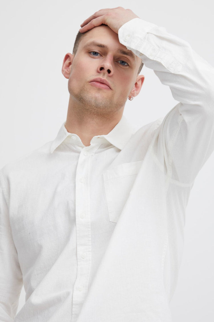 Blend White Pocket Shirt