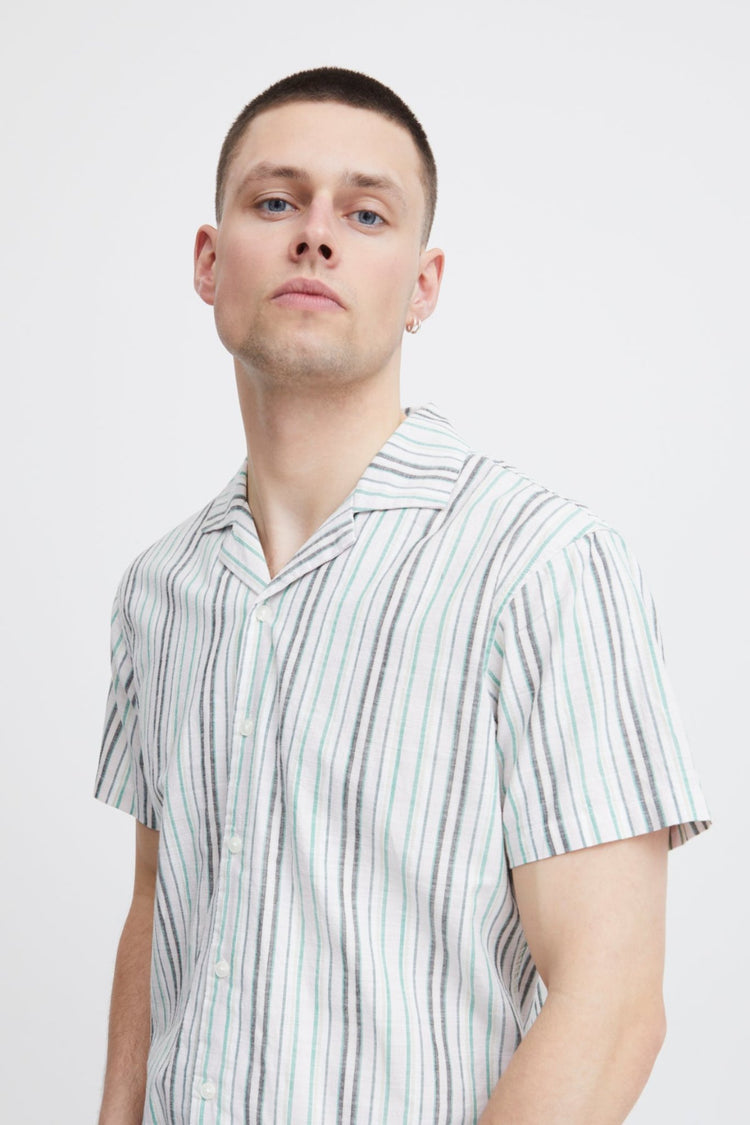 Blend White Stripe Shirt