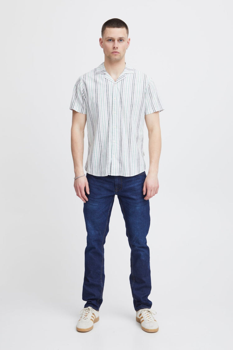 Blend White Stripe Shirt