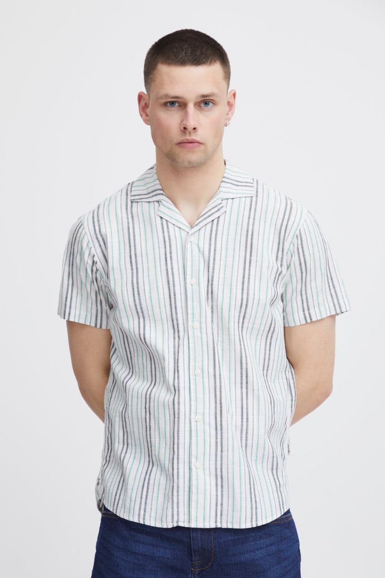 Blend White Stripe Shirt