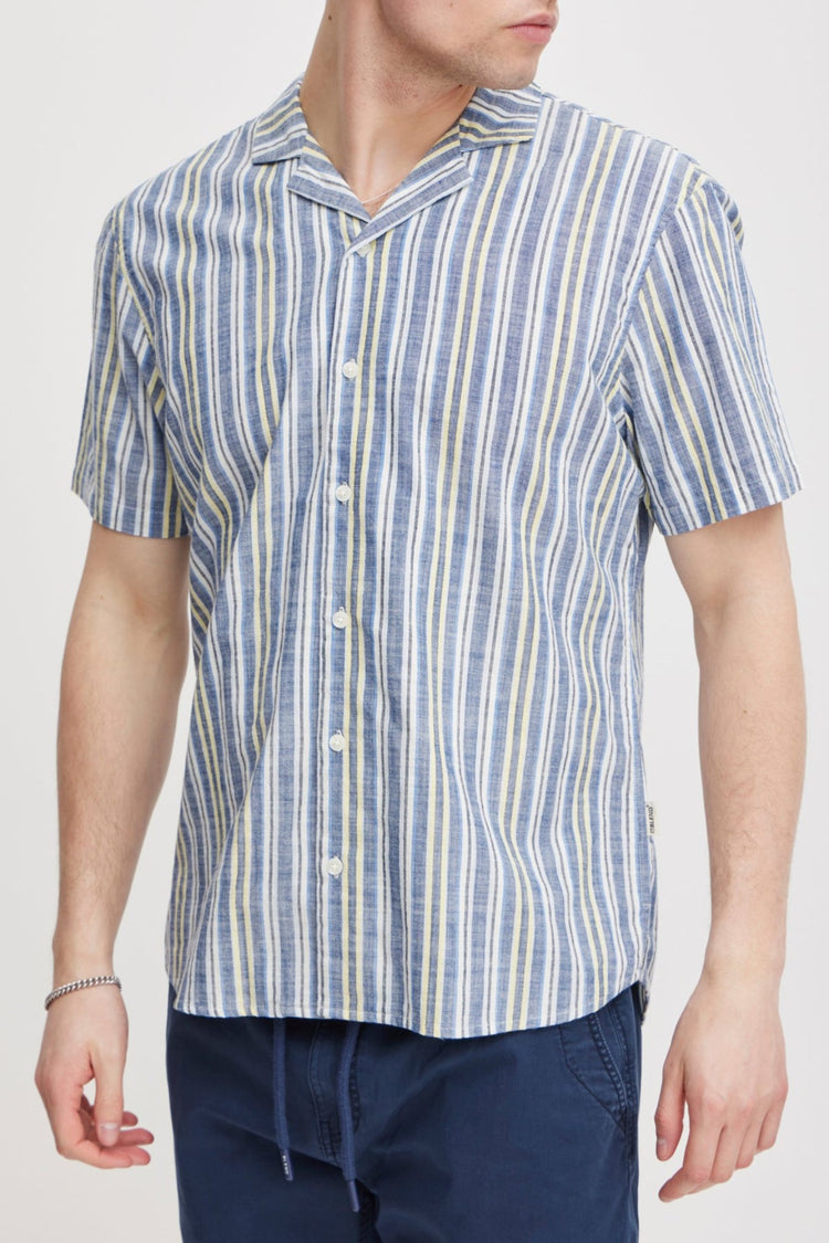 Blend Navy Stripe Shirt