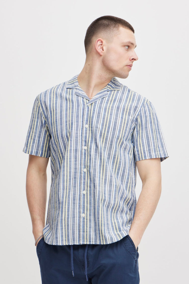 Blend Navy Stripe Shirt