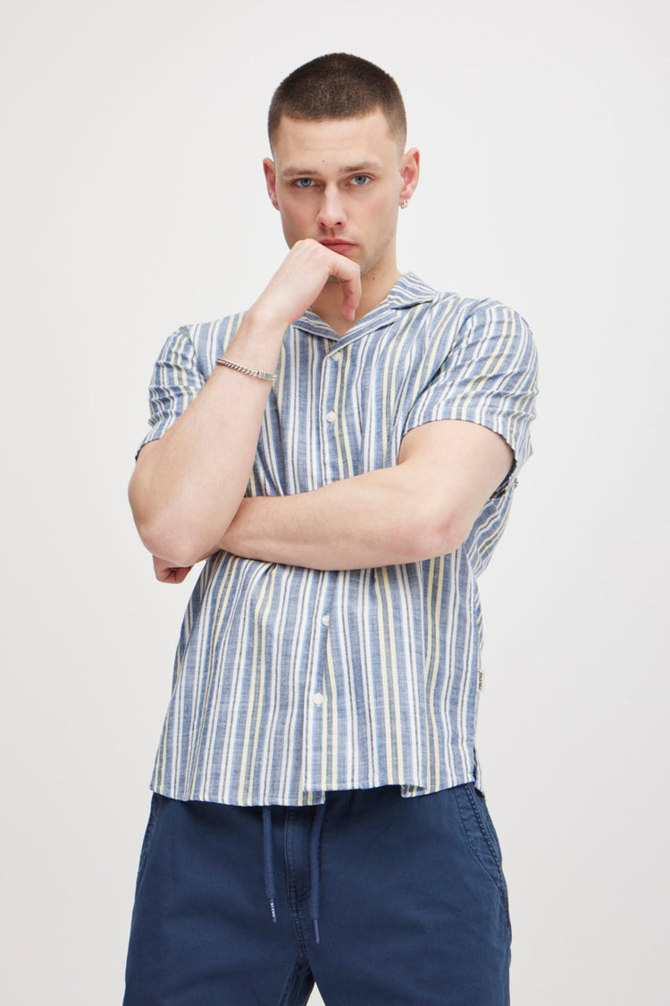 Blend Navy Stripe Shirt