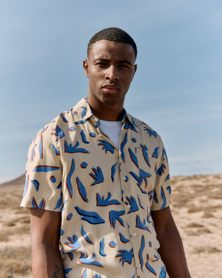 Blend Grey Print Shirt