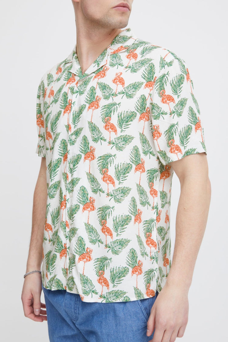 Blend White Flamingo Shirt