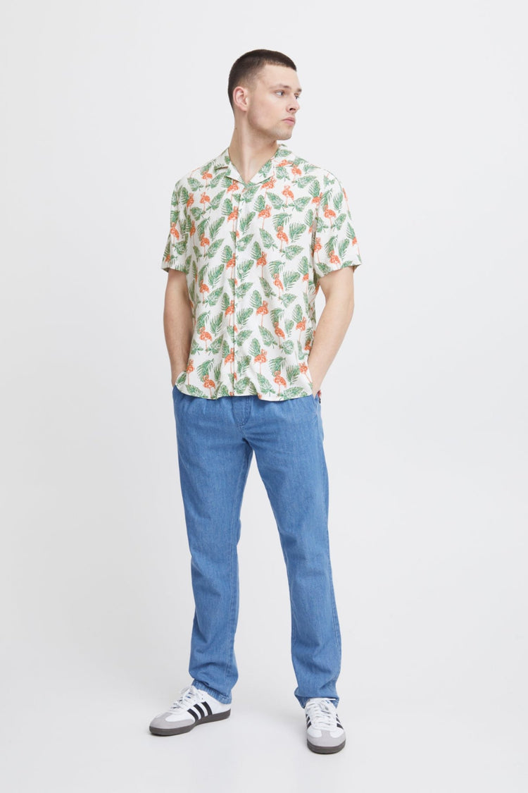 Blend White Flamingo Shirt
