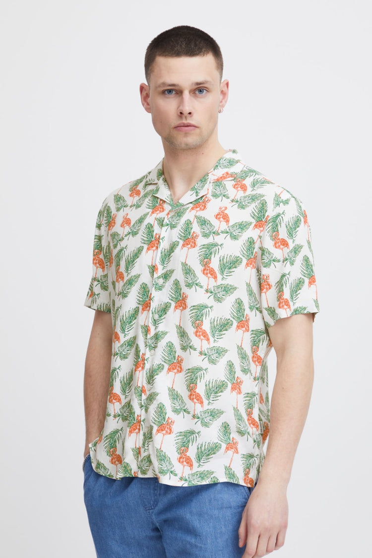 Blend White Flamingo Shirt