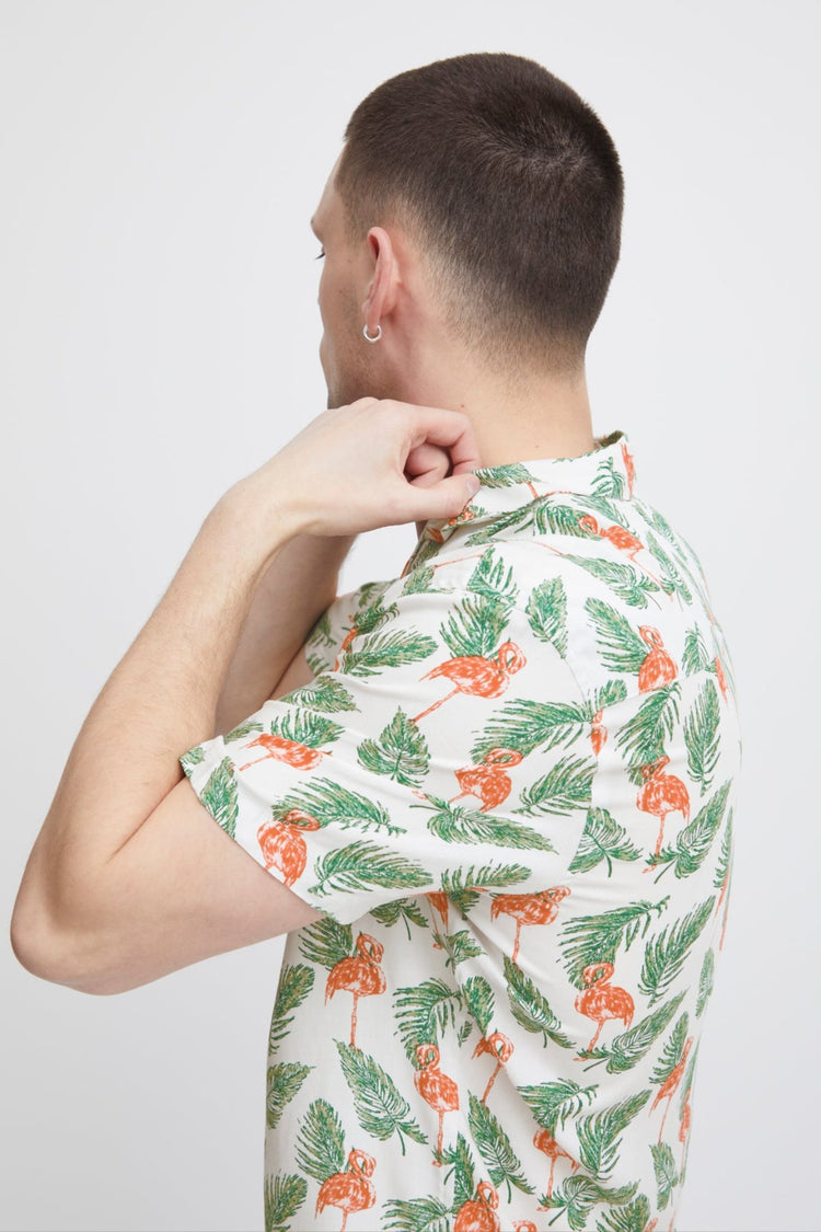 Blend White Flamingo Shirt
