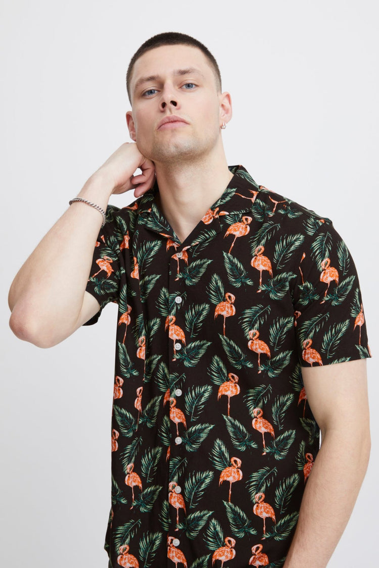 Blend Black Flamingo Shirt