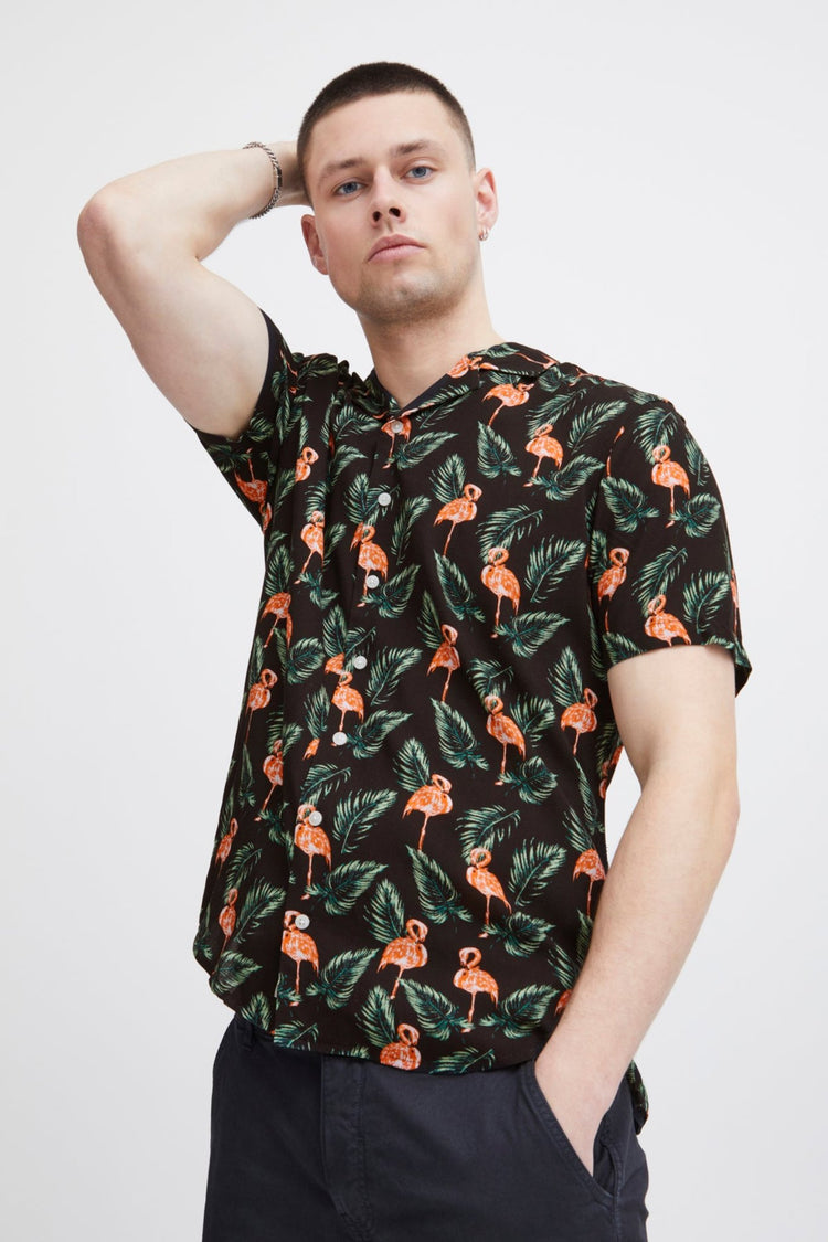 Blend Black Flamingo Shirt