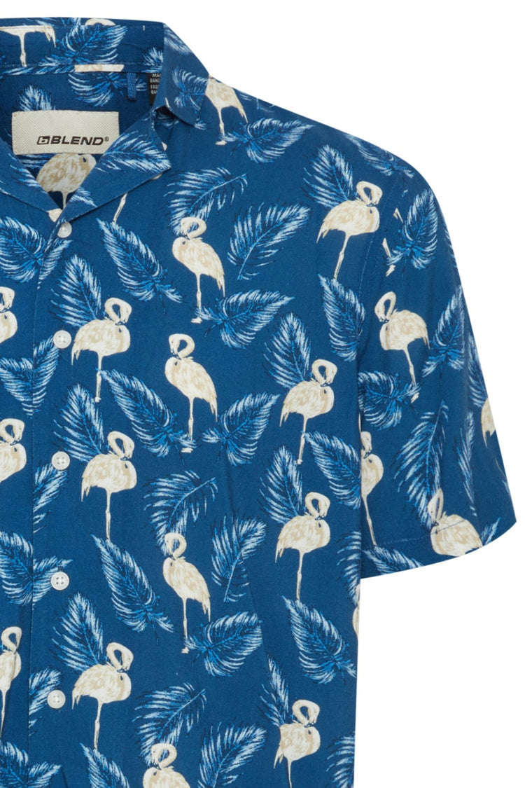 Blend Blue Flamingo Shirt