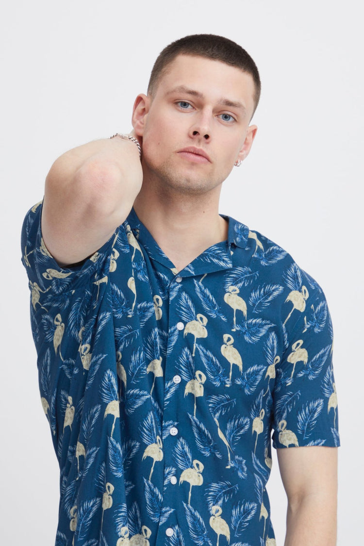 Blend Blue Flamingo Shirt