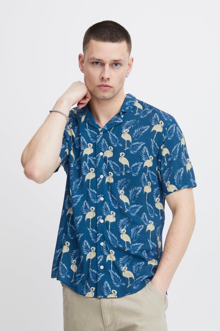 Blend Blue Flamingo Shirt