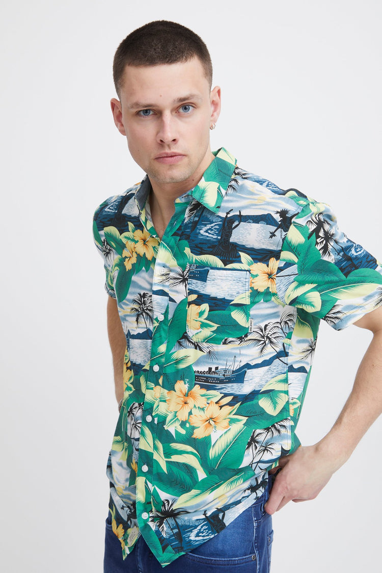 Blend Island Print Shirt