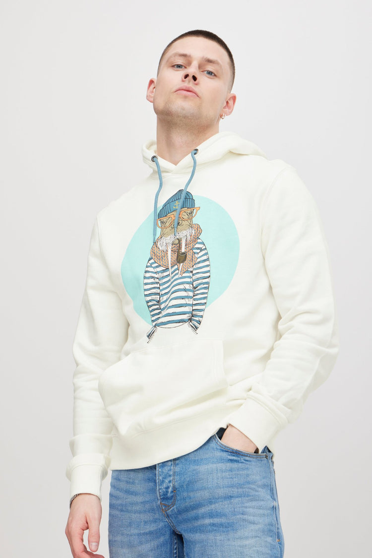 Blend White Walrus Sweatshirt