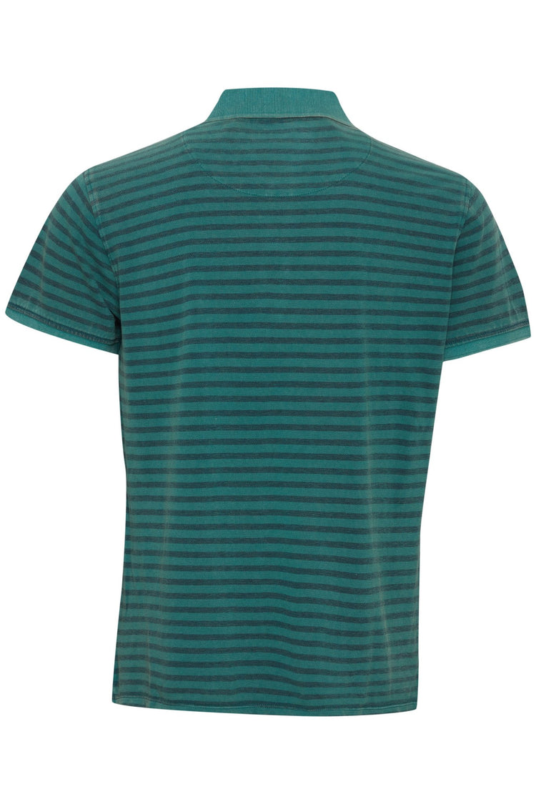Blend Green Stripe Polo