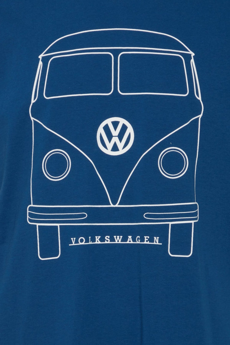 Blend Navy Graphic Tee