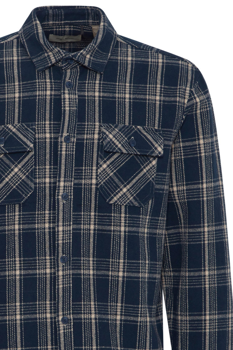 Blend Blue Check Shirt